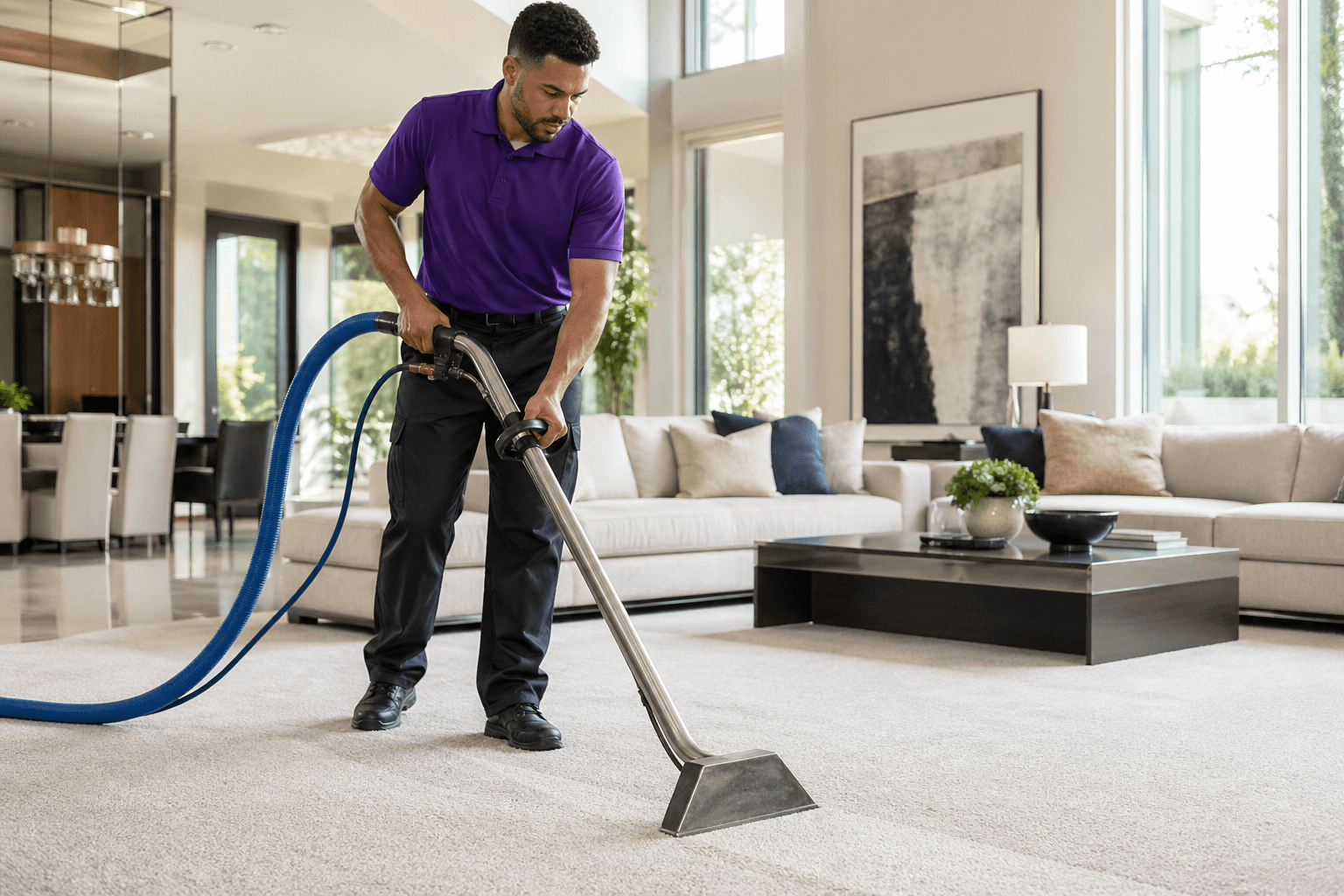 Carpet Cleaning — YXE Pristine service preview