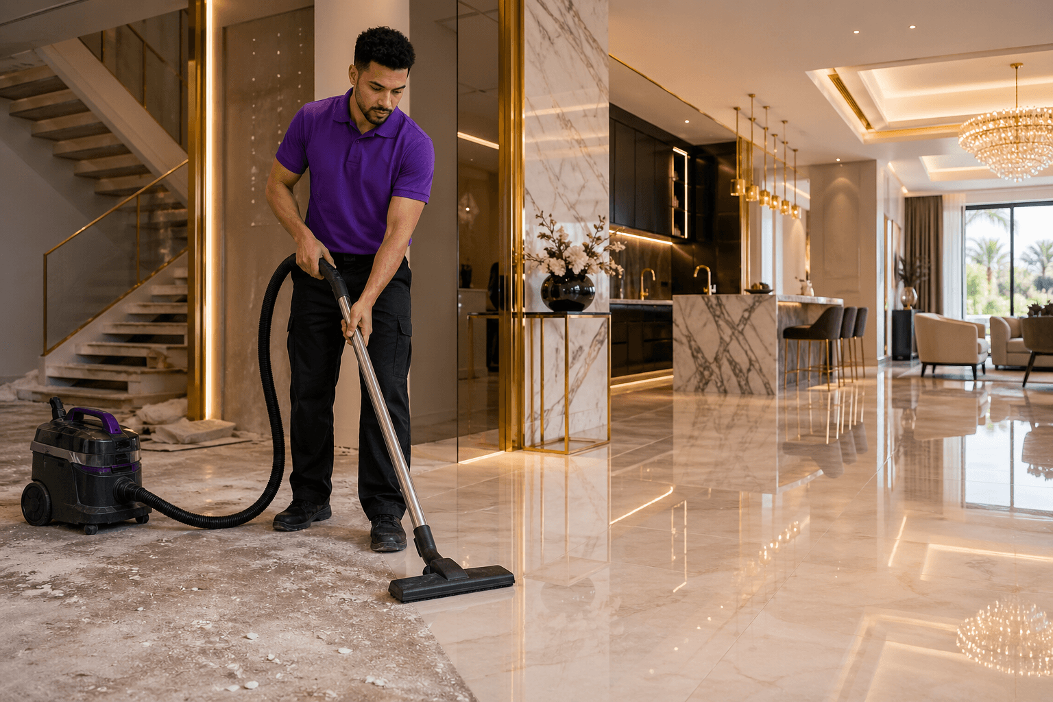 Post-Construction Cleaning — YXE Pristine service preview